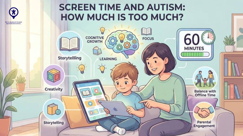 Screen time and autism suggested by AOT islamabad's trusted autism centre