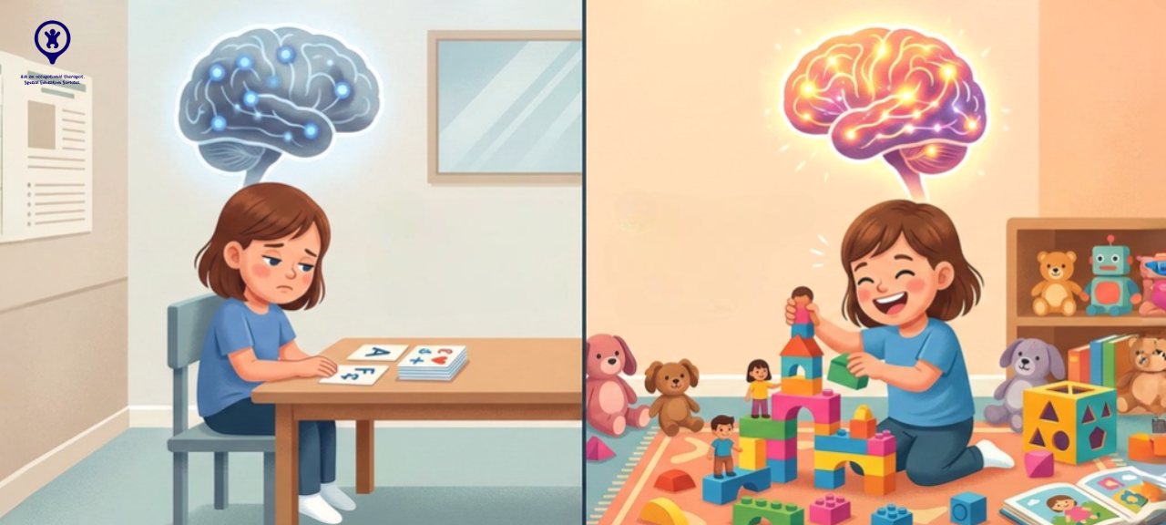 play based therapy help to grow their mind. Aot islamabad explain this therapy